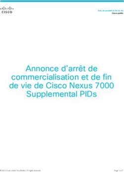 Annonce d’arrêt de commercialisation et de fin de vie de  .